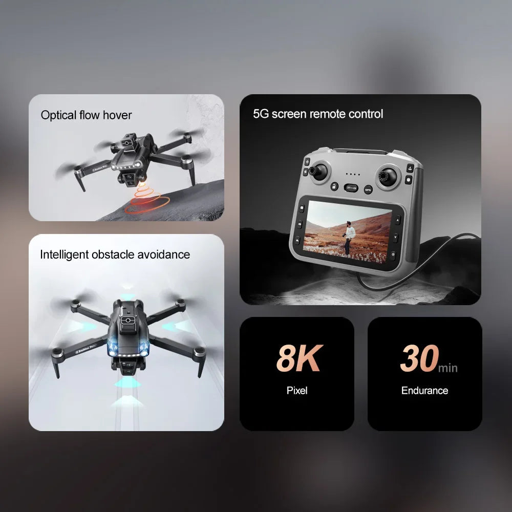 Lenovo 8K GPS Drone With Obstacle Avoidance And FPV Camera