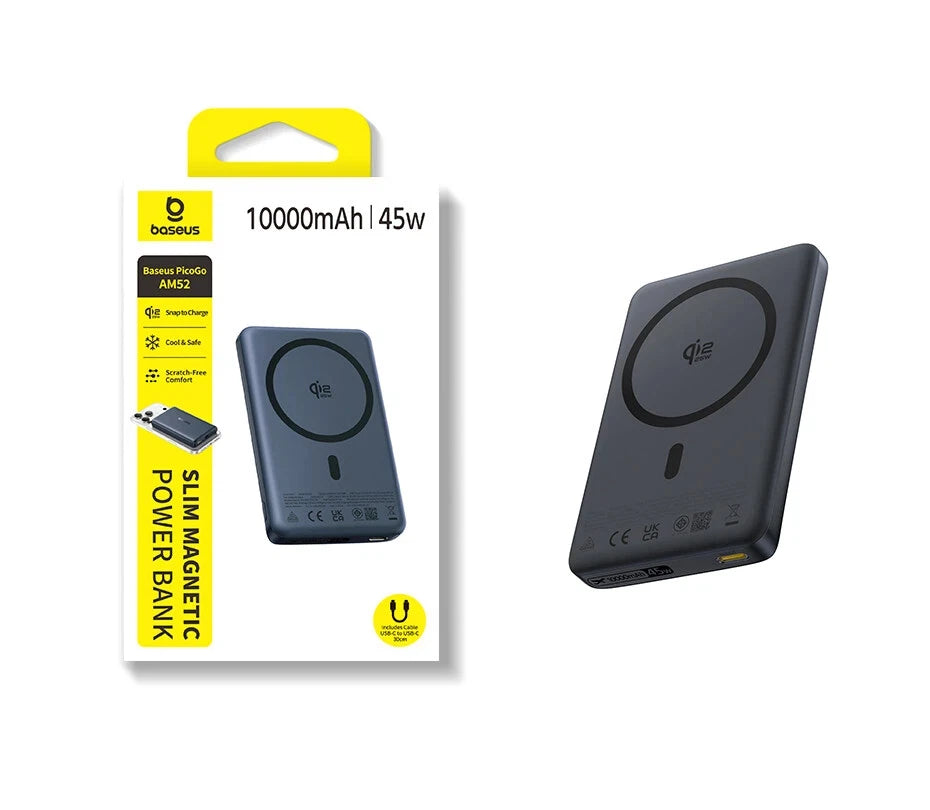 Baseus Qi2 25W Magnetic Wireless Power Bank 10000mAh PD 45W