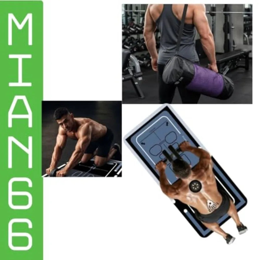 Single Wheeled Ab Roller Mat For Core And Yoga Non Slip
