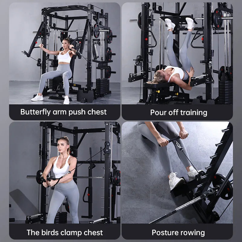 SRhxq Smith Gantry Multi Functional Strength Training System