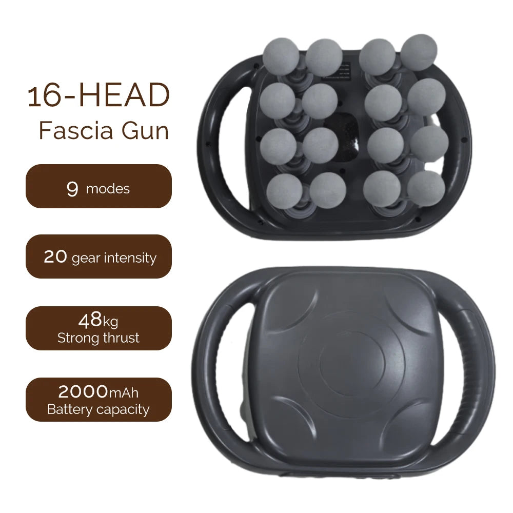 Foreverlily High Frequency Vibration Body Massage Gun Muscle Recovery Tool