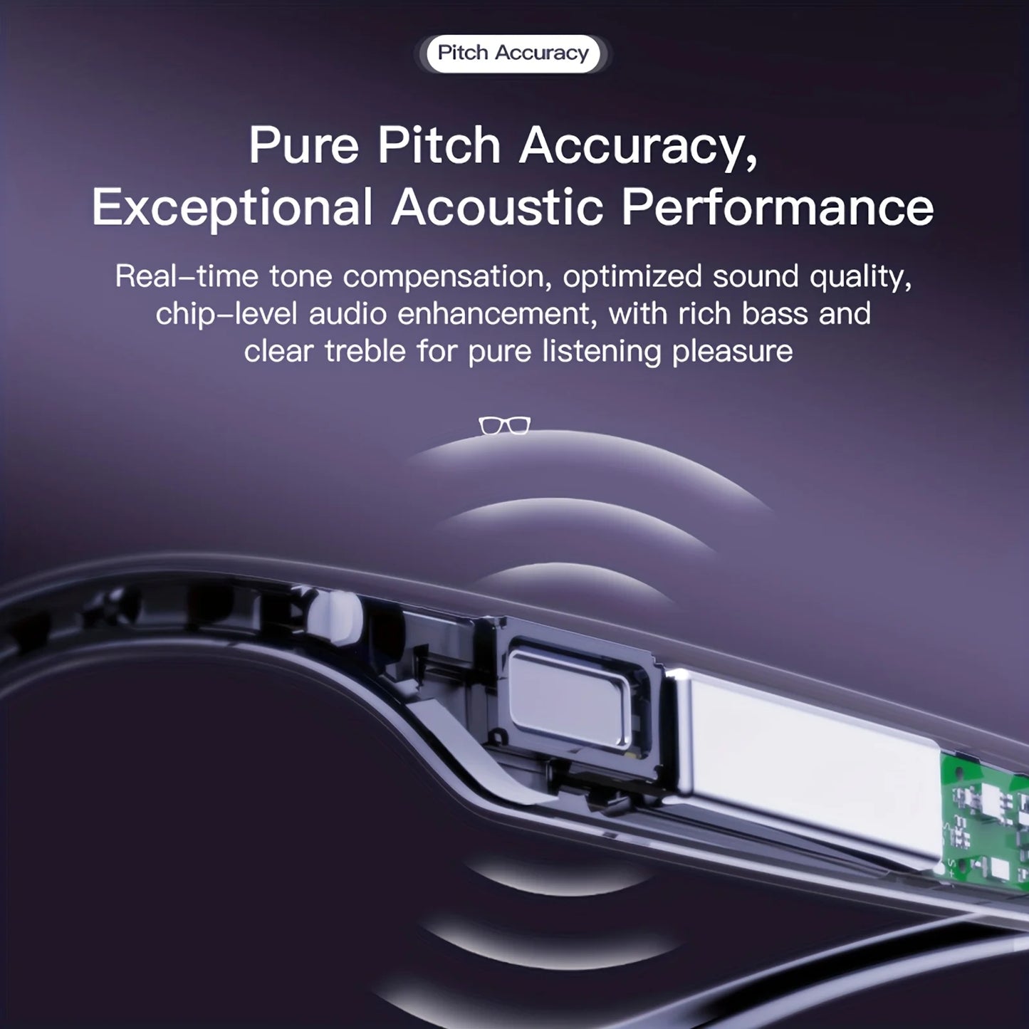 Fecoul M02S Camera Video Glasses With AI Translation Object Recognition Real Time Q And A HD Calls And HiFi Music