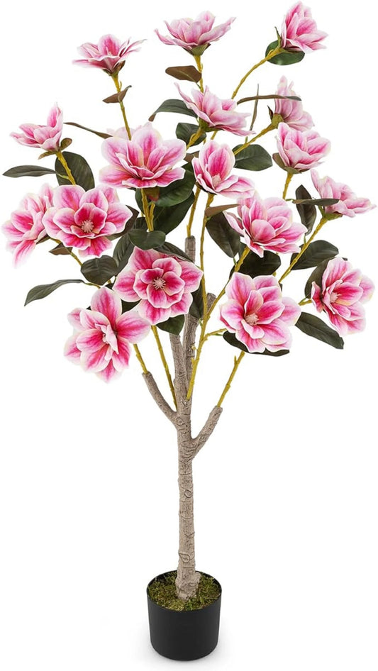 Artificial Magnolia Tree With PEVA Leaves Indoor Decor