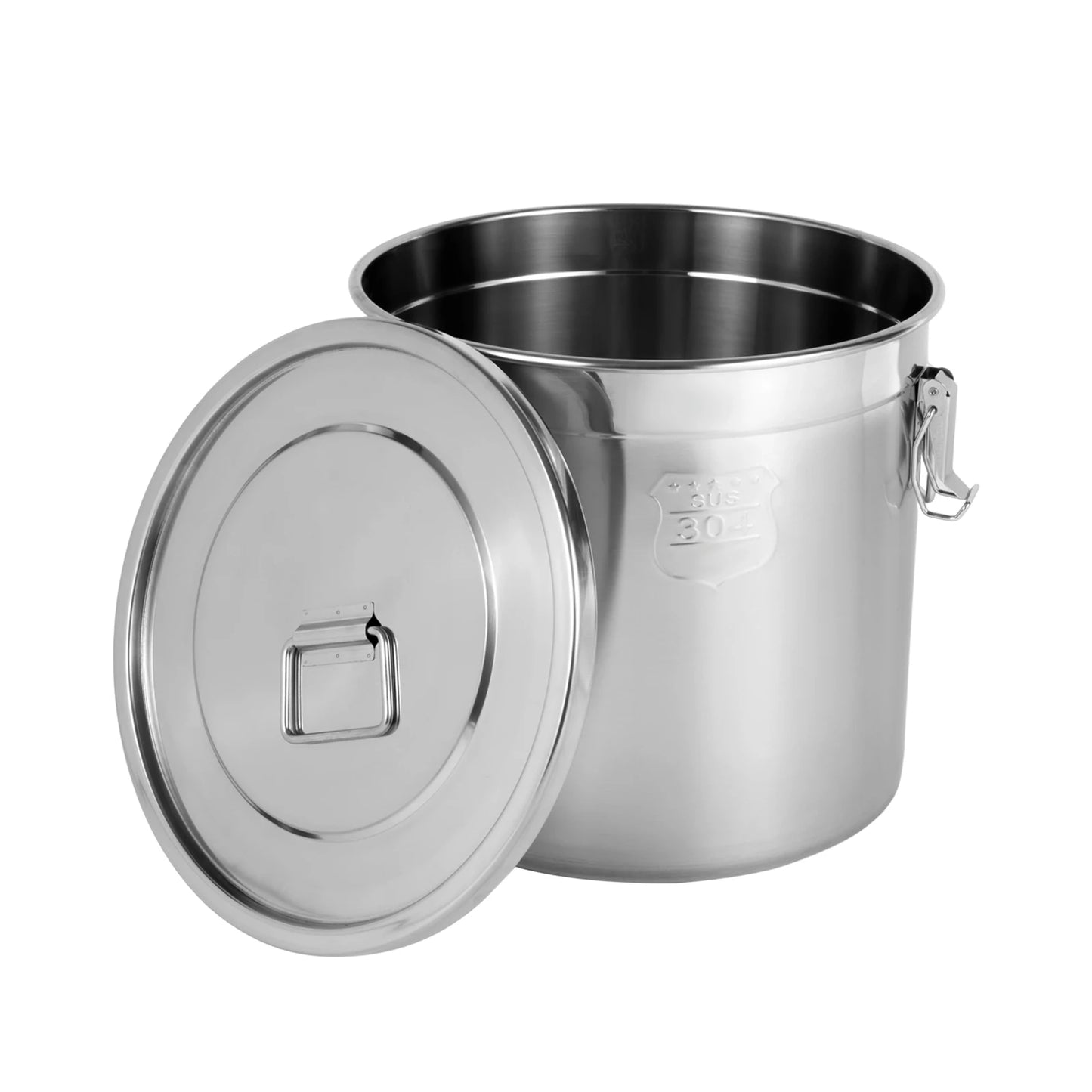 Bymaocar 304 Stainless Airtight Food Storage Container Locking Lid
