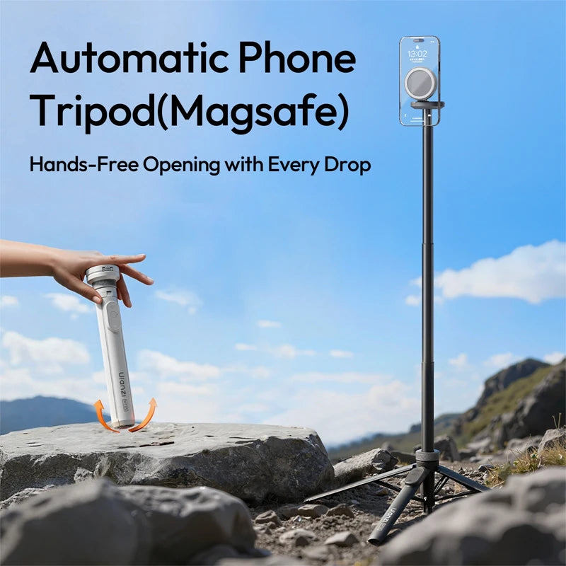 Ulanzi MT85 Automatic Phone Tripod With MagSafe Dual 10m Wireless