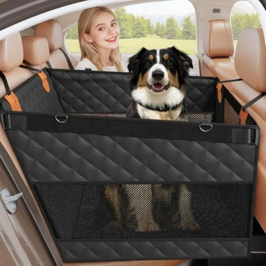 Dog Car Seat For Large Dogs Back Seat Extender Waterproof