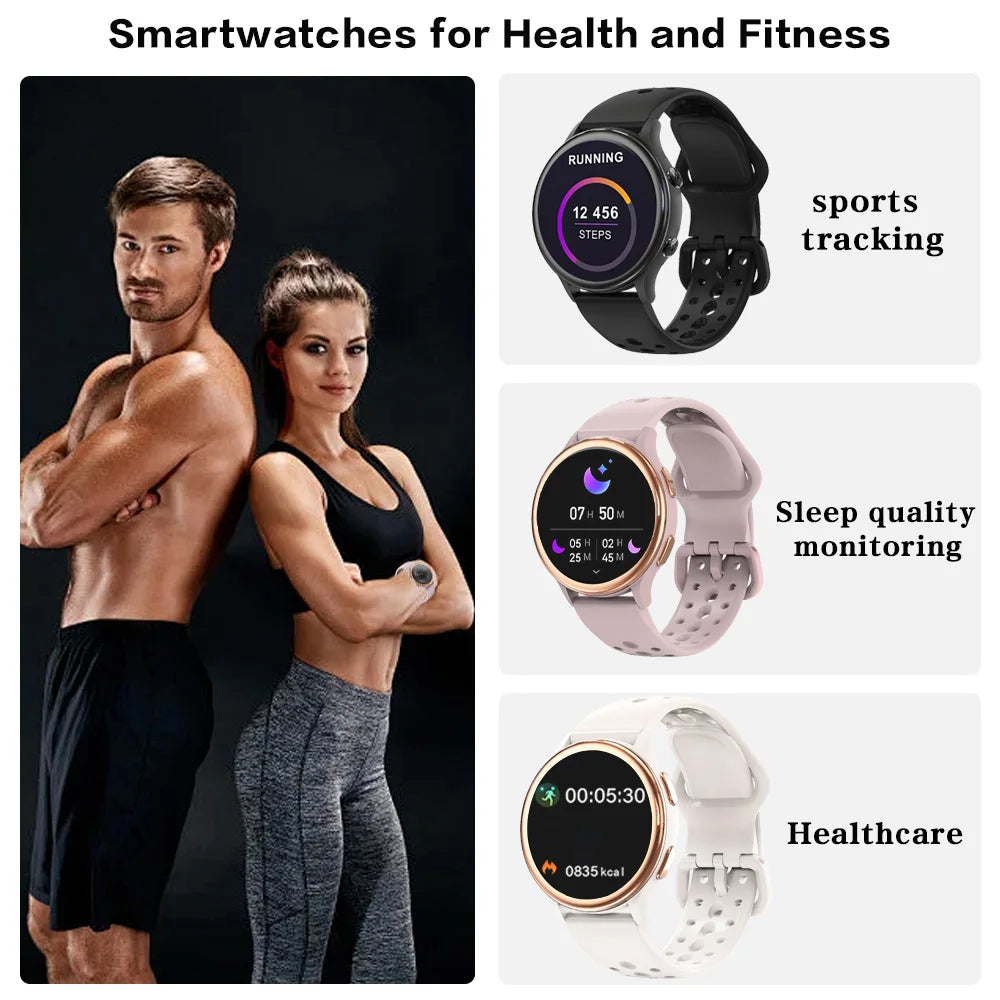 Anyloop Smart Watch Women Fitness Tracker With 400 Plus Faces