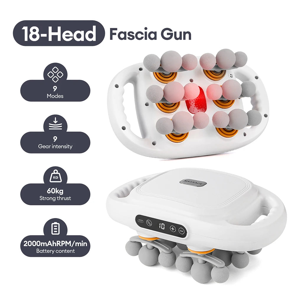 Foreverlily High Frequency Vibration Body Massage Gun Muscle Recovery Tool