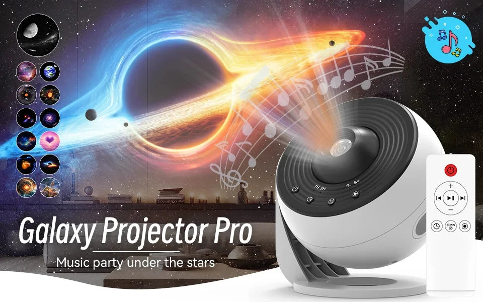 AUSYLE Galaxy Star Projector For Kids And Adults Night Sky