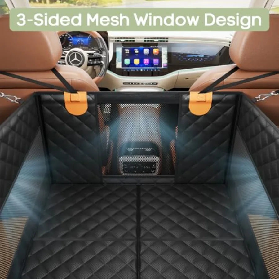 Dog Car Seat For Large Dogs Back Seat Extender Waterproof