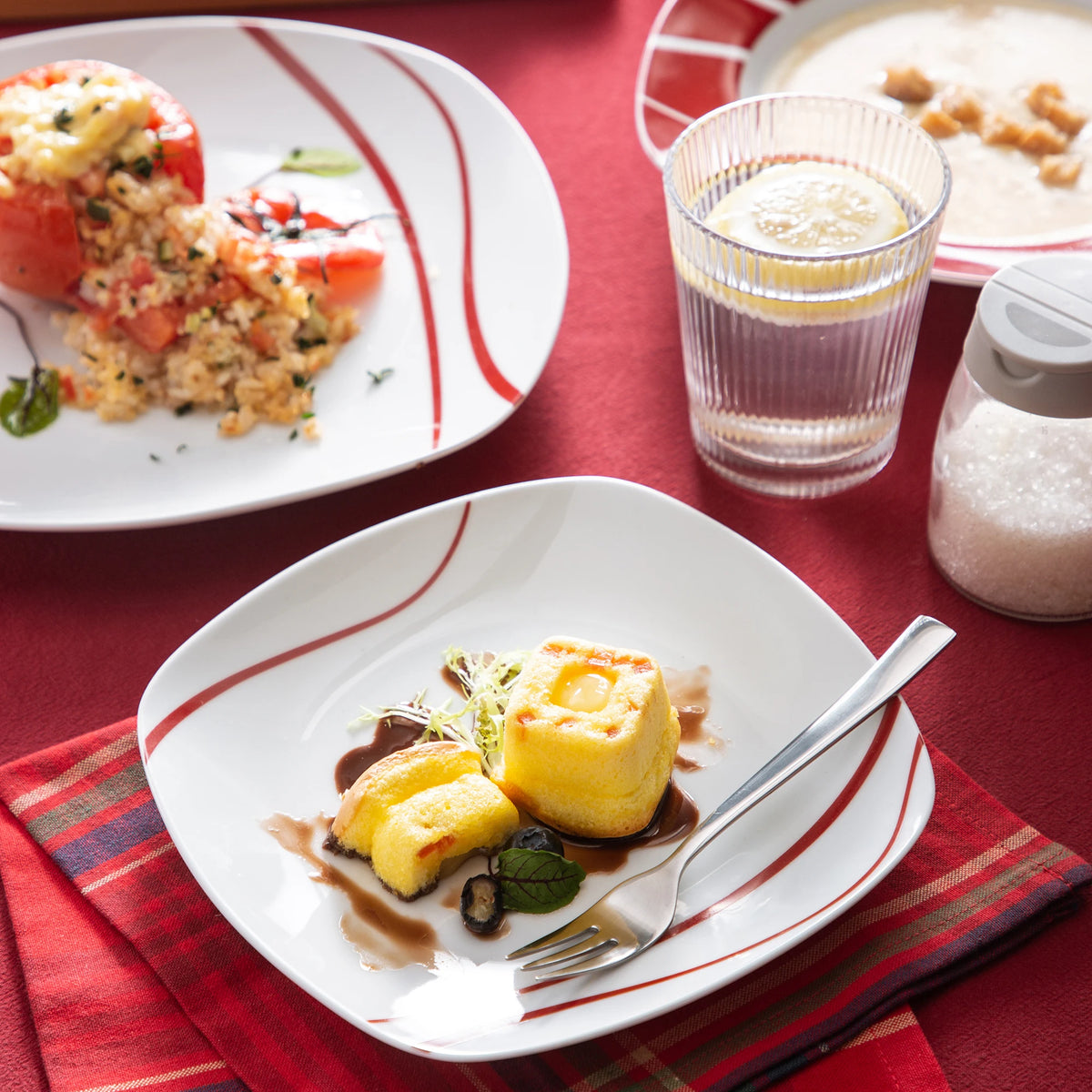Malacasa Premium Porcelain Dinner Set With Plates And Bowls