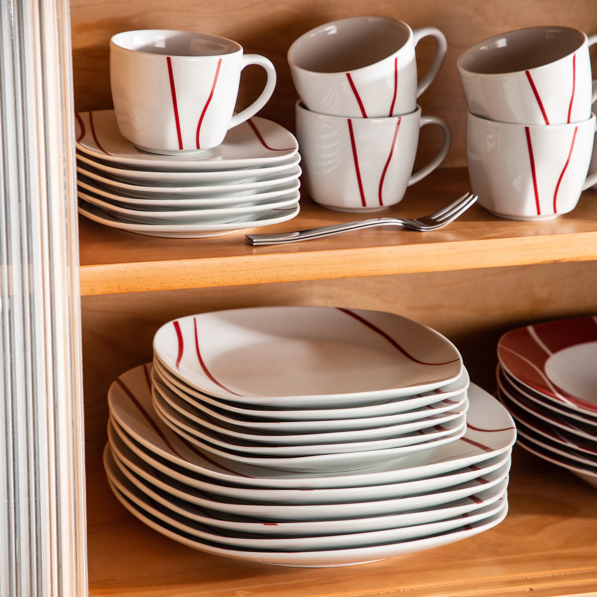 Malacasa Premium Porcelain Dinner Set With Plates And Bowls
